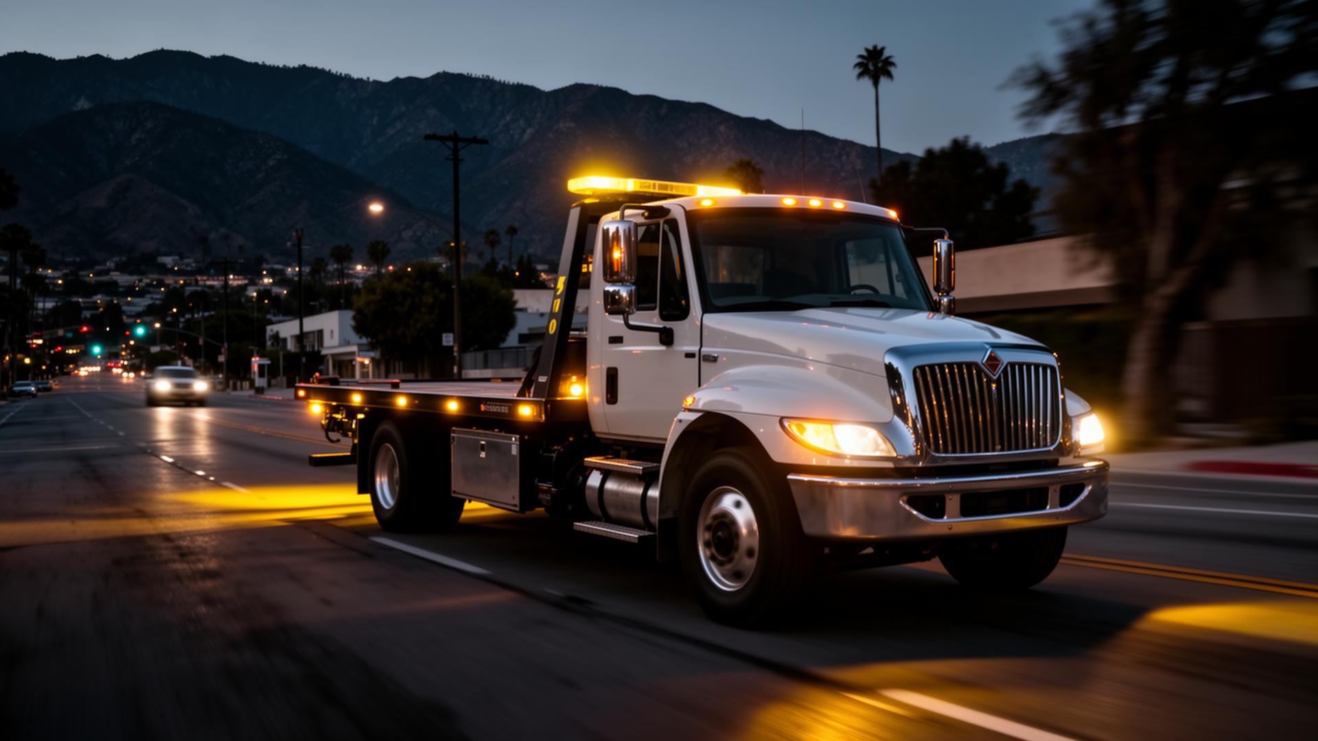 Local & Long-Distance Towing — Rex Towing Inc San Bernardino