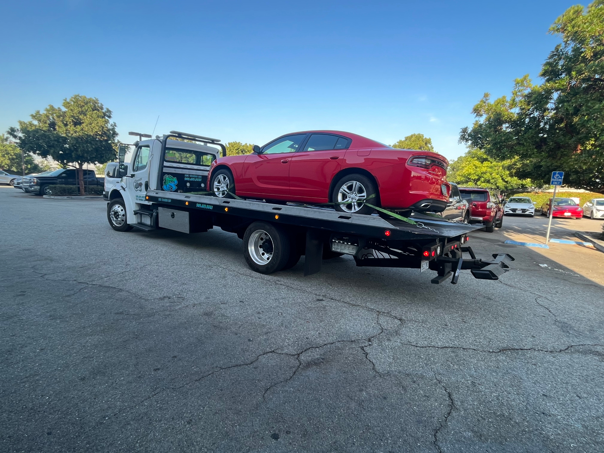 Flatbed Towing — Rex Towing Inc San Bernardino